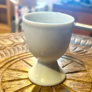 White Ceramic Egg Cup